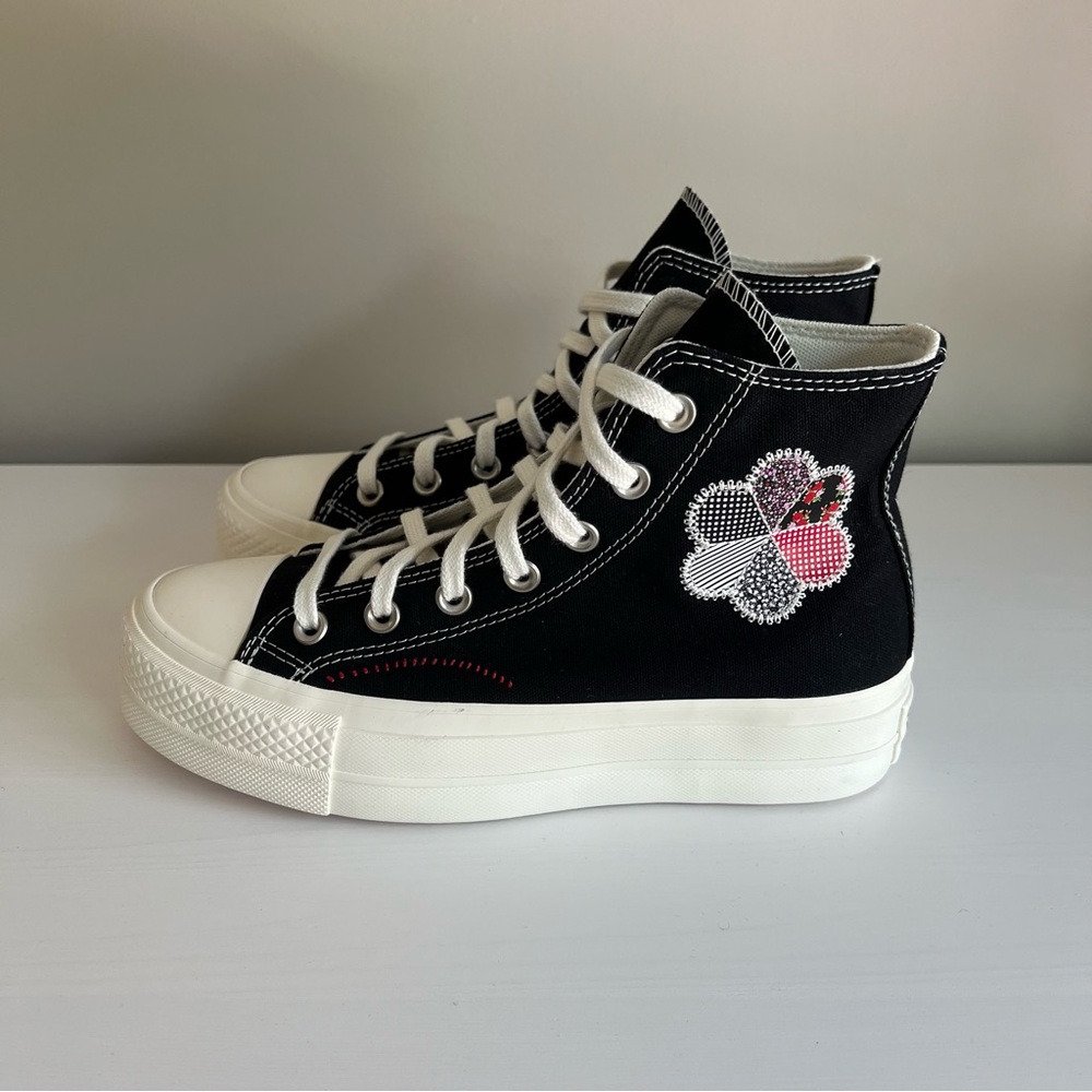 NIB Converse platform black size 7